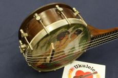 Gibson 1920's UB-1 "Baby Gibson" Sopranino Banjo Ukulele With Hand-Painted Design #3000_3