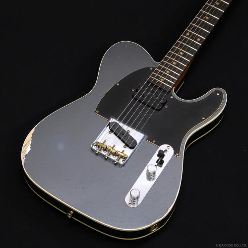 Fender Custom Shop Limited Edition HS Tele Custom Relic [Aged Charcoal Frost Metallic]