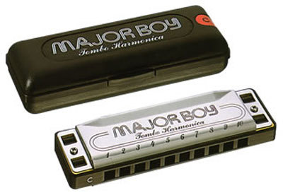 TOMBO No.1710 メジャーボーイ MAJOR BOY G調 10穴 ブルースハープ