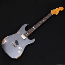 Fender Custom Shop Limited Edition Strat SH Heavy Relic [Aged Charcoal Frost Metallic]_2