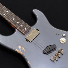 Fender Custom Shop Limited Edition Strat SH Heavy Relic [Aged Charcoal Frost Metallic]_6
