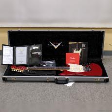 Fender Custom Shop '60s Mustang Deluxe Closet Classic with Matching Painted Headstock [Dakota Red]_11