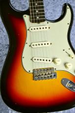 Fender Custom Shop Limited Edition 1963 Stratocaster Journeyman Relic / Bleached 3Color Sunburst [3.42kg]