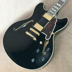 D'Angelico Excel Series Excel DC, Solid Black