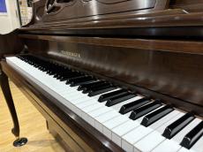PRAMBERGER PV110F WN ダークウォルナット艶消し仕上げ アップライトピアノ 88鍵盤 猫脚_8
