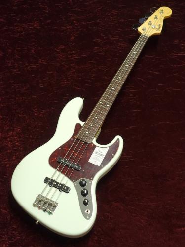 Fender Made in Japan Traditional 60s Jazz Bass Olympic White
