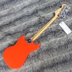 Fender Player II Mustang Bass PJ Coral Red_4