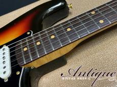 Fender Custom Shop Master Grade 1961 Stratocaster 1998 3TSB Breach w/ Lefty Bridge & Gold Parts “Super Rare SRV Spec”_8