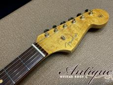 Fender Custom Shop Master Grade 1961 Stratocaster 1998 3TSB Breach w/ Lefty Bridge & Gold Parts “Super Rare SRV Spec”_10