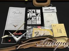 Fender Custom Shop Master Grade 1961 Stratocaster 1998 3TSB Breach w/ Lefty Bridge & Gold Parts “Super Rare SRV Spec”_11