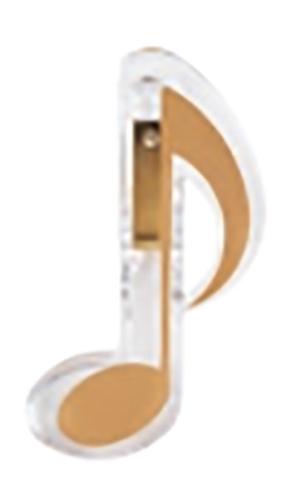 NAKANO CL-18N/8N/G ゴールド 8分音符記号クリップ