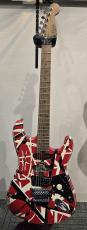 EVH Striped Series Frankie  -Red with Black Stripes-  Relic  「USED」_2