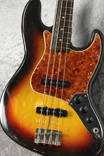 Fender 1962 Jazz Bass  " Slab Board "- Sunburst -