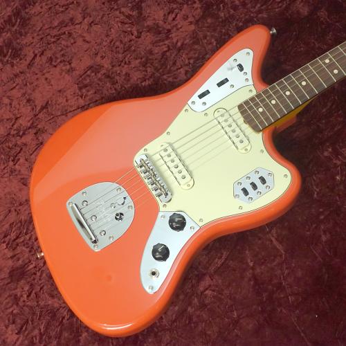 Fender FSR Made in Japan Traditional II 60s Jaguar Fiesta Red Matching Head