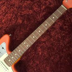 Fender FSR Made in Japan Traditional II 60s Jaguar Fiesta Red Matching Head_3
