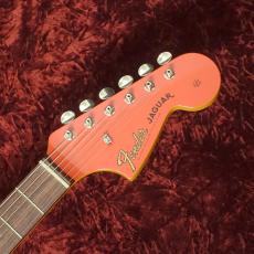 Fender FSR Made in Japan Traditional II 60s Jaguar Fiesta Red Matching Head_4