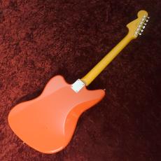 Fender FSR Made in Japan Traditional II 60s Jaguar Fiesta Red Matching Head_6