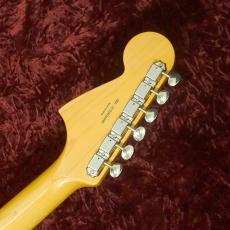 Fender FSR Made in Japan Traditional II 60s Jaguar Fiesta Red Matching Head_8