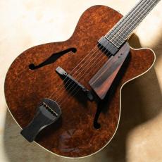 Kikuchi Guitars Archtop NY155 Ltd Exotic Imbuia Burl_2