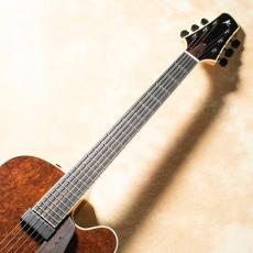 Kikuchi Guitars Archtop NY155 Ltd Exotic Imbuia Burl_3