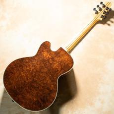 Kikuchi Guitars Archtop NY155 Ltd Exotic Imbuia Burl_4