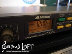 Maxon HD1000 Harmonic / Delay with 1U Rack Case