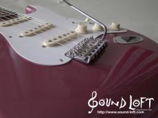 Fender Char Stratocaster Burgundy Instelled Steal Block (Made in Japan)  _5