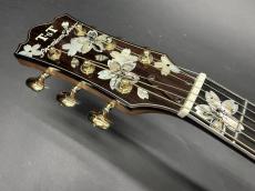 Terry's Terry Premium Terry PTJ-100 MS 45th Anniversary “Sakura” 2018年製　/ Abalone Sakura Inlay・Spruce Top・Indian Rosewood Side and Back・Abalone Rosette・Ebony Fingerboard and Bridge・Tortoise Color Pick guard _8