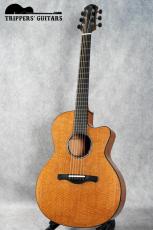 Nishihara Guitars RN00 (2017)　強烈なフィドルバックホンジュラスマホガニーが使われたスモールサイズのギターで、使用感のほとんどないミントコンディションです!_2