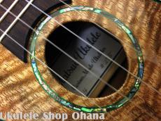 Matsui Ukulele [Laughing]ソプラノロングネック ハワイアンカーリーマンゴー/ホンジュラスマホガニー 2024年/中古委託_10
