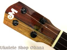 Matsui Ukulele [Laughing]ソプラノロングネック ハワイアンカーリーマンゴー/ホンジュラスマホガニー 2024年/中古委託_12