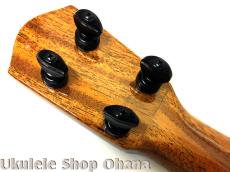 Matsui Ukulele [Laughing]ソプラノロングネック ハワイアンカーリーマンゴー/ホンジュラスマホガニー 2024年/中古委託_13