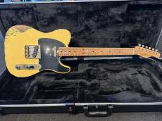 XOTiC XTC-1 Master Grade Flame Maple Neck Heavy Aged ~Butterscotch Blonde~[近日入荷予定]