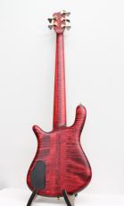 Warwick Custom Shop Master Built Streamer Stage I 5st Broad Neck / Burgundy Red Transparent Satin_8