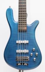 Warwick Master Built Streamer LX5 Ocean Blue Transparent Satin