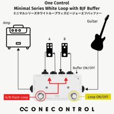 One Control Minimal Series White Loop with BJF Buffer 【AB反転2ループスイッチャー】【BJFバッファー】_4