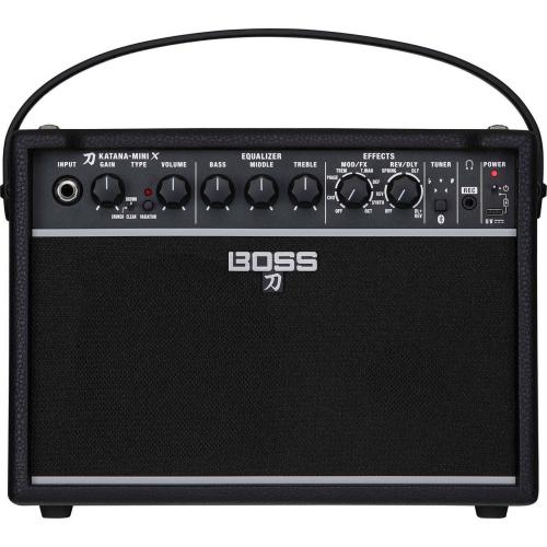 BOSS KATANA-MINI X ギターアンプ ミニアンプ 10W ベース エレアコ 対応 Bluetooth搭載 充電式バッテリー内蔵