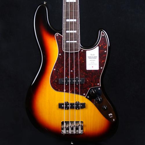Fender Made in Japan Traditional Late 60s Jazz Bass 3-Color Sunburst