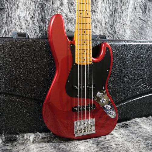 Fender American Ultra II Jazz Bass V Sinister Red