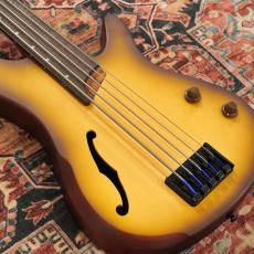Ibanez SRH505F-NNF (Natural Browned Burst Flat)【5弦フレットレスベース】【特価】_3