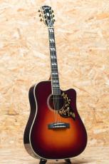 Epiphone Inspired by Gibson Custom Hummingbird Deluxe EC Autumn Burst_3
