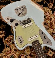 Fender Custom Shop  【当店特注品!】1962 Jaguar Heavy Relic / Sonic blue Over Olympic White  [3.96kg] _3