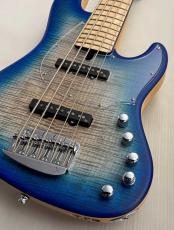 MAYONES Jabba Custom 5 -Trans Jeanes Black 3Tone Blue Burst Matt- 【4.27kg】_2