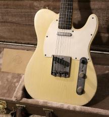 M.B.Guitars 59-T Aged White Blonde【3.3kgの軽量個体】【1ピースアッシュボディ】【135年前のビンテージローズ指板】