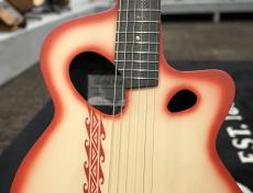 炭丸 Carbon Fiber Mini Guitar Cutaway -SGM585-_4