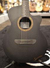 炭丸 【個体演奏動画あり】Carbon Fiber Mini Guitar Cutaway【マッド仕上げ】