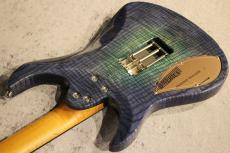 Giulio Negrini Guitars (GNG) Custom Order Brea Carved 6 Figured Italian Poplar Top/Flame Ash Back "Tomer" 【Made in Switzerland】_7