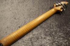 Giulio Negrini Guitars (GNG) Custom Order Brea Carved 6 Figured Italian Poplar Top/Flame Ash Back "Tomer" 【Made in Switzerland】_10