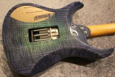 Giulio Negrini Guitars (GNG) Custom Order Brea Carved 6 Figured Italian Poplar Top/Flame Ash Back "Tomer" 【Made in Switzerland】_11