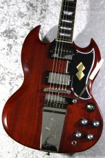 Epiphone 【漆黒指版個体】1964 SG Standard with Maestro Vibrola Reissue "Cherry Red"【3.40kg】